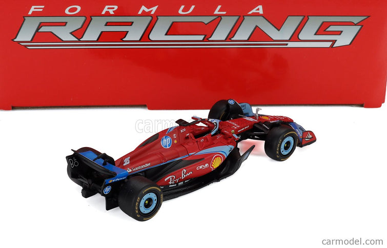 Ferrari Set F1 Charles Leclerc SF-23 Team Scuderia Ferrari SF23 N°16 Monza Italy GP 2023 - 3X SF-24 Team Scuderia Ferrari SF24 3. Miesto N°16 Miami GP 2024 - N°16 Víťaz Monza Italy GP 2024 - N°16 Sezóna Livery 2024 1:43 Bburago rôzne farby