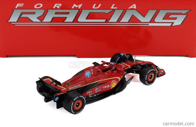 Ferrari Set F1 Charles Leclerc SF-23 Team Scuderia Ferrari SF23 N°16 Monza Italy GP 2023 - 3X SF-24 Team Scuderia Ferrari SF24 3. Miesto N°16 Miami GP 2024 - N°16 Víťaz Monza Italy GP 2024 - N°16 Sezóna Livery 2024 1:43 Bburago rôzne farby