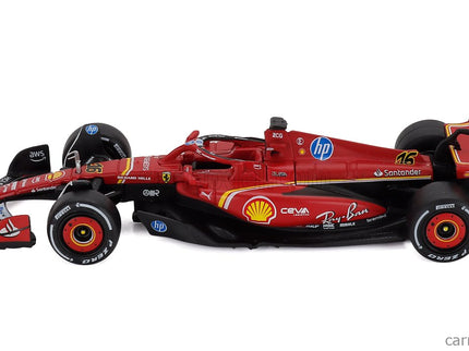 Ferrari Set F1 Charles Leclerc SF-23 Team Scuderia Ferrari SF23 N°16 Monza Italy GP 2023 - 3X SF-24 Team Scuderia Ferrari SF24 3. Miesto N°16 Miami GP 2024 - N°16 Víťaz Monza Italy GP 2024 - N°16 Sezóna Livery 2024 1:43 Bburago rôzne farby
