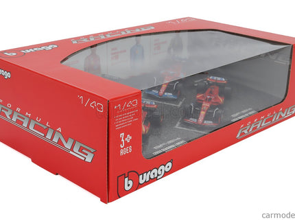 Ferrari Set F1 Charles Leclerc SF-23 Team Scuderia Ferrari SF23 N°16 Monza Italy GP 2023 - 3X SF-24 Team Scuderia Ferrari SF24 3. Miesto N°16 Miami GP 2024 - N°16 Víťaz Monza Italy GP 2024 - N°16 Sezóna Livery 2024 1:43 Bburago rôzne farby