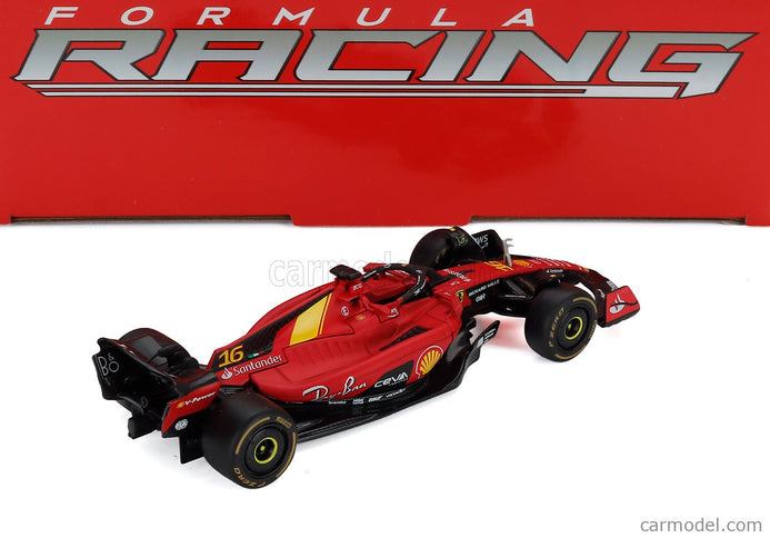 Ferrari Set F1 Charles Leclerc SF-23 Team Scuderia Ferrari SF23 N°16 Monza Italy GP 2023 - 3X SF-24 Team Scuderia Ferrari SF24 3. Miesto N°16 Miami GP 2024 - N°16 Víťaz Monza Italy GP 2024 - N°16 Sezóna Livery 2024 1:43 Bburago rôzne farby