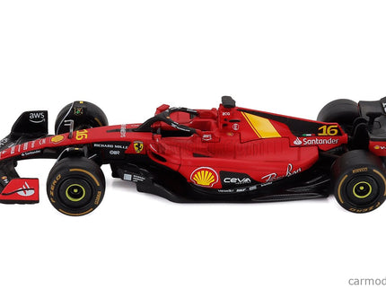 Ferrari Set F1 Charles Leclerc SF-23 Team Scuderia Ferrari SF23 N°16 Monza Italy GP 2023 - 3X SF-24 Team Scuderia Ferrari SF24 3. Miesto N°16 Miami GP 2024 - N°16 Víťaz Monza Italy GP 2024 - N°16 Sezóna Livery 2024 1:43 Bburago rôzne farby