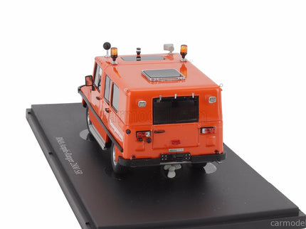 RMA Amphi (anfibio) Ranger 2800 Rettungsfahzeug SR Emergency Vehicle Germany 1985 1:43 Autocult oranžová