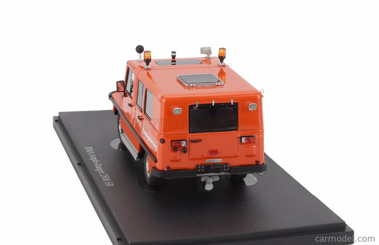 RMA Amphi (anfibio) Ranger 2800 Rettungsfahzeug SR Emergency Vehicle Germany 1985 1:43 Autocult oranžová