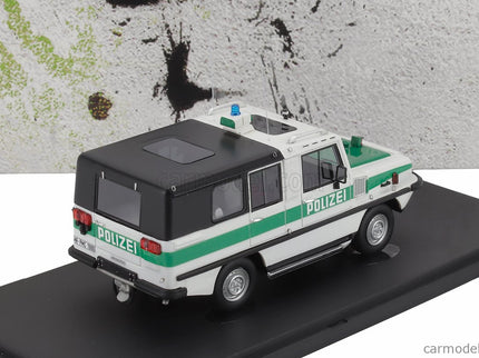 RMA Amphi (anfibio) Ranger 2800 SR Polizei Germany 1985 1:43 Autocult biela zelená