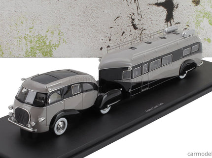 Zephyr Land Yacht Motorhome USA 1936 1:43 Autocult sivá čierna