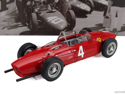 Ferrari F1 156 Sharknose N°4 Víťaz British GP 1961 Wolfgang Von Trips 1:18 Werk83 červená