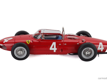 Ferrari F1 156 Sharknose N°4 Víťaz British GP 1961 Wolfgang Von Trips 1:18 Werk83 červená