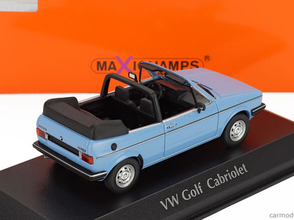 Volkswagen Golf Mki Cabriolet Open 1979 1:43 Minichamps svetlomodrá