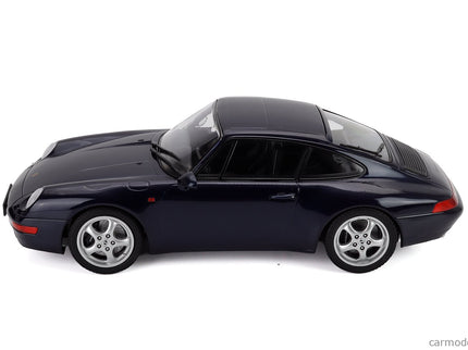 Porsche 911 993 Coupe 1993 1:18 Minichamps modrá metalická