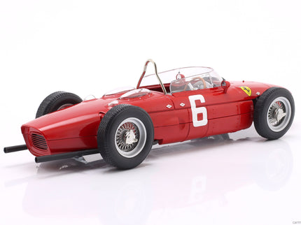 Ferrari F1 156 Sharknose 3. Miesto N°6 Belgium GP 1961 Richie Ginther 1:18 Werk83 červená
