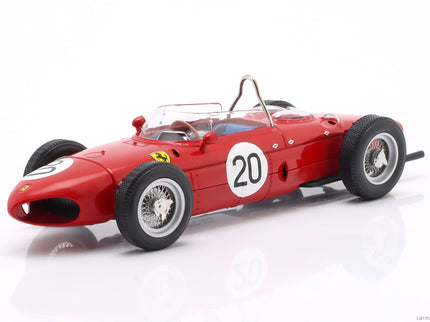 Ferrari F1 156 Sharknose N°20 France GP 1961 Wolfgang Von Trips 1:18 Werk83 červená