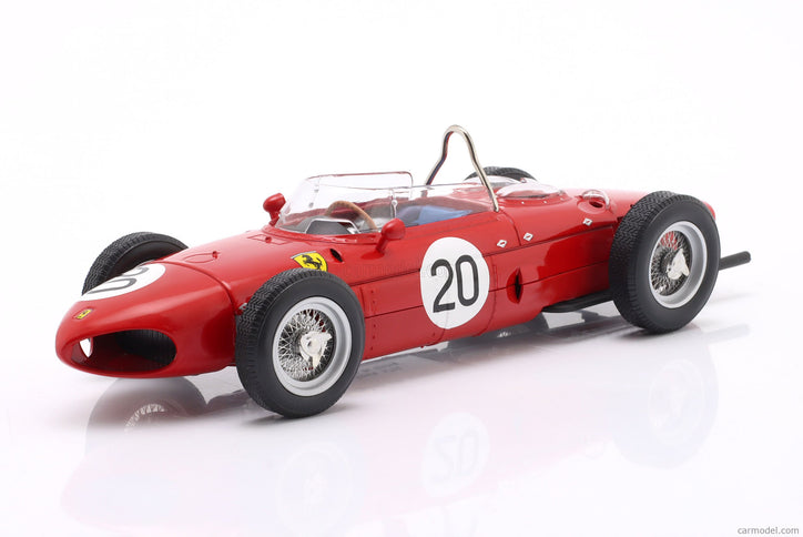 Ferrari F1 156 Sharknose N°20 France GP 1961 Wolfgang Von Trips 1:18 Werk83 červená