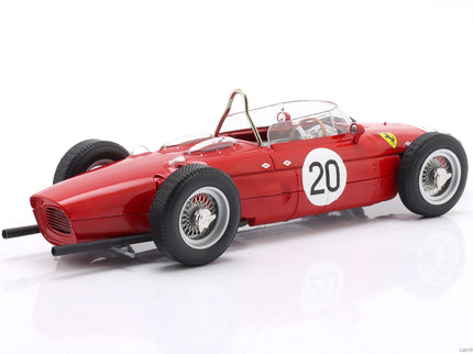 Ferrari F1 156 Sharknose N°20 France GP 1961 Wolfgang Von Trips 1:18 Werk83 červená