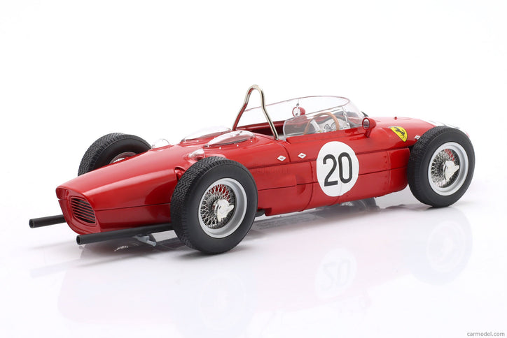 Ferrari F1 156 Sharknose N°20 France GP 1961 Wolfgang Von Trips 1:18 Werk83 červená