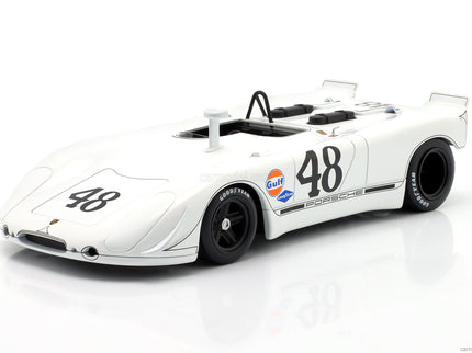 Porsche 908/2 3.0L Team Solar Production N°48 2. Miesto 12h Sebring 1970 Steve Mcqueen - Peter Revson 1:18 Werk83 biela