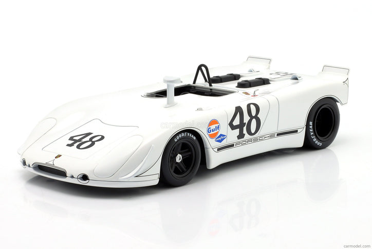 Porsche 908/2 3.0L Team Solar Production N°48 2. Miesto 12h Sebring 1970 Steve Mcqueen - Peter Revson 1:18 Werk83 biela