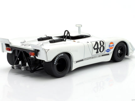Porsche 908/2 3.0L Team Solar Production N°48 2. Miesto 12h Sebring 1970 Steve Mcqueen - Peter Revson 1:18 Werk83 biela