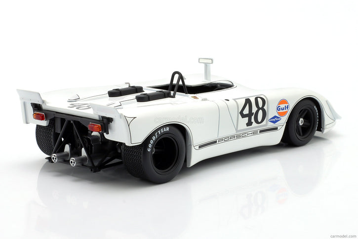 Porsche 908/2 3.0L Team Solar Production N°48 2. Miesto 12h Sebring 1970 Steve Mcqueen - Peter Revson 1:18 Werk83 biela
