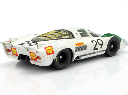 Porsche 917K 4.9L N°29 Víťaz 1000km Zeltweg 1969 JO Siffert - Kurt Ahrens 1:18 Werk83 biela zelená