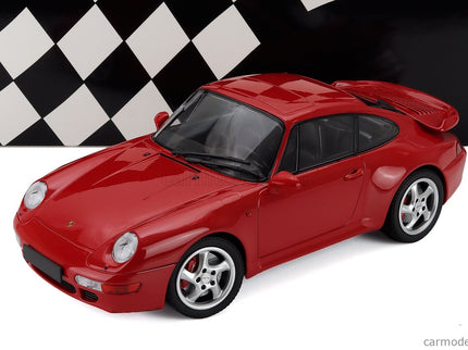 Porsche 911 993 Turbo Coupe 1995 1:18 Minichamps červená
