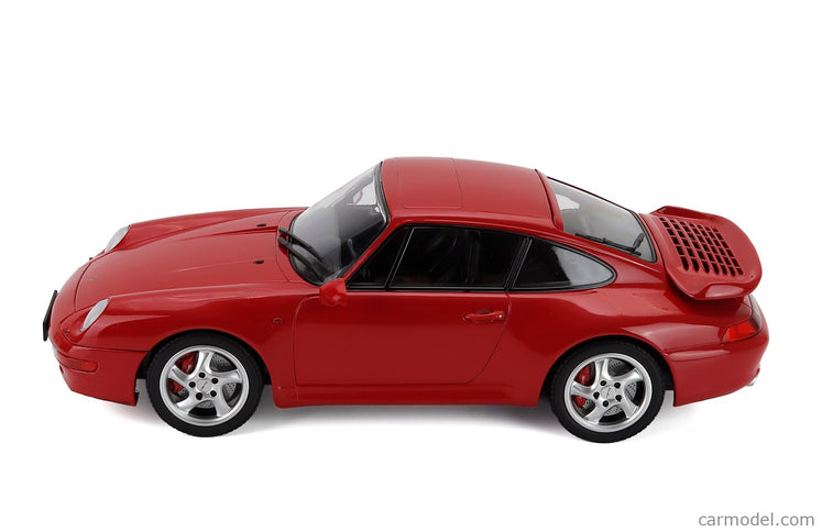 Porsche 911 993 Turbo Coupe 1995 1:18 Minichamps červená
