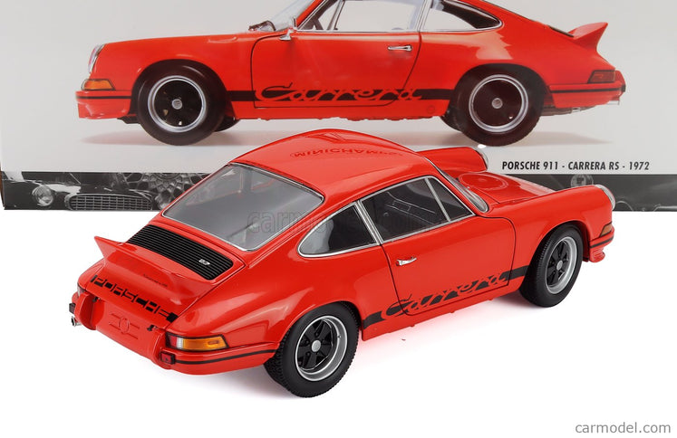 Porsche 911 2.7 Carrera RS Coupe 1972 1:18 Minichamps červená čierna