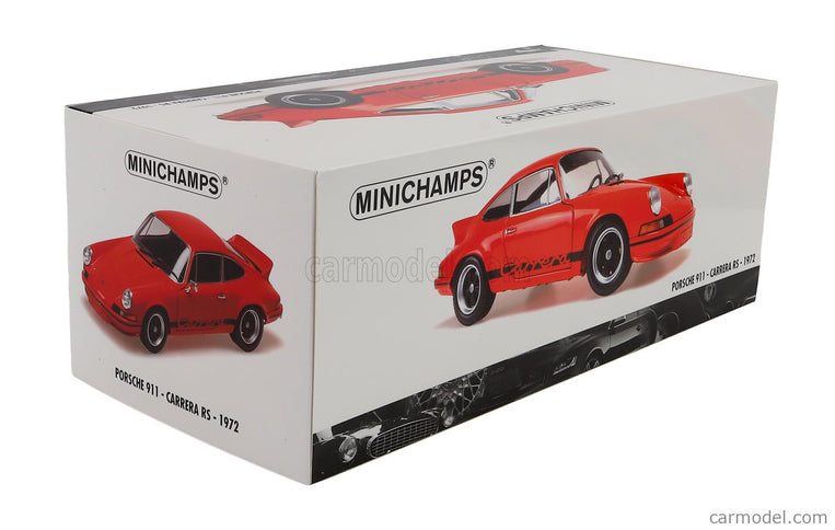Porsche 911 2.7 Carrera RS Coupe 1972 1:18 Minichamps červená čierna
