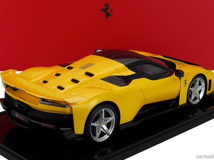 Ferrari F80 2024 - Silver Disky 1:12 BBR Models GIALLO TRISTRATO - YELLOW