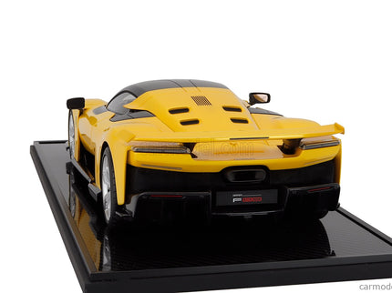 Ferrari F80 2024 - Silver Disky 1:12 BBR Models GIALLO TRISTRATO - YELLOW