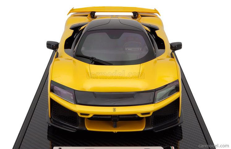 Ferrari F80 2024 - Silver Disky 1:12 BBR Models GIALLO TRISTRATO - YELLOW