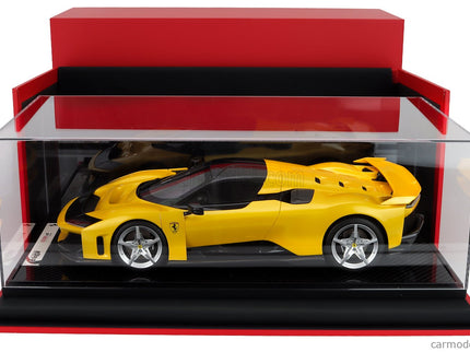 Ferrari F80 2024 - Silver Disky 1:12 BBR Models GIALLO TRISTRATO - YELLOW