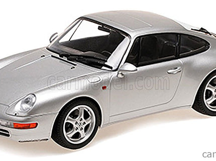 Porsche 911 993 Coupe 1993 1:18 Minichamps strieborná