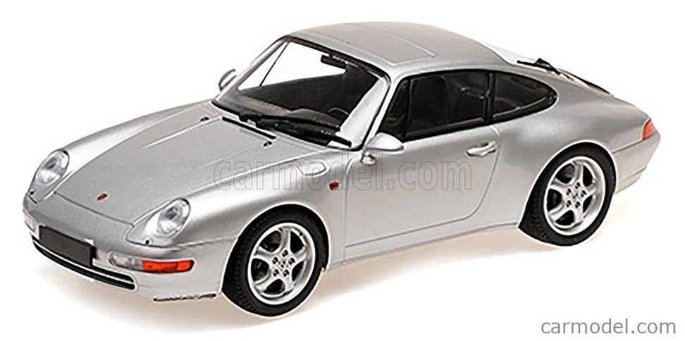 Porsche 911 993 Coupe 1993 1:18 Minichamps strieborná