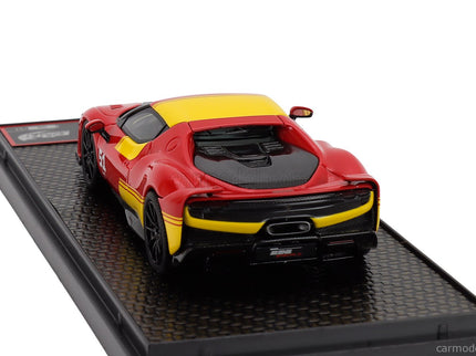 Ferrari 296 Speciale N°51 (499P 24h Le Mans Livery) 2025 1:43 BBR Models červená žltá