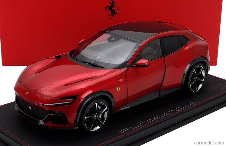 Ferrari Purosangue Suv 2022 1:18 BBR Models červená Magma - červená metalická