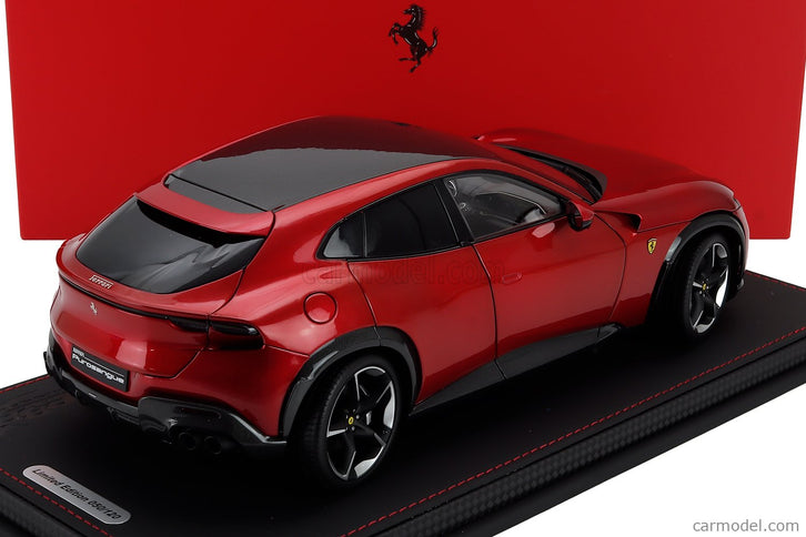 Ferrari Purosangue Suv 2022 1:18 BBR Models červená Magma - červená metalická