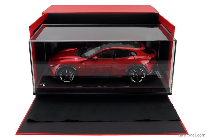 Ferrari Purosangue Suv 2022 1:18 BBR Models červená Magma - červená metalická