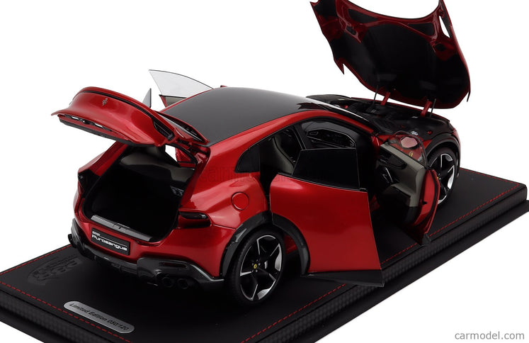 Ferrari Purosangue Suv 2022 1:18 BBR Models červená Magma - červená metalická