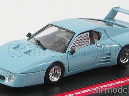 Ferrari 512BB LM N°62-63 24h Le Mans 1979 1:43 Brumm červená svetlomodrá