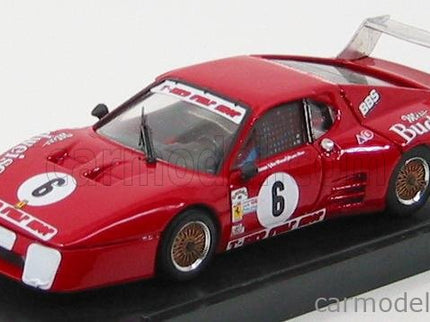 Ferrari 512BB LM N°6 Daytona 1982 Wollek - Doeren - Lanier (telaio 30559) 1:43 Brumm červená