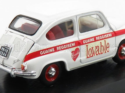 FIAT | 600D - ABBIGLIAMENTO INTIMO LOVABLE 1965 | WHITE RED