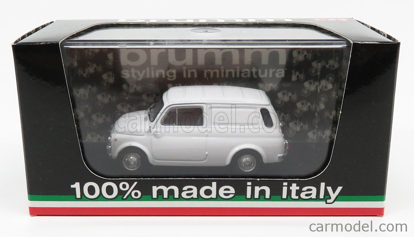 Autobianchi 500 Van - Furgoncino 1972 - 1975 1:43 Brumm biela