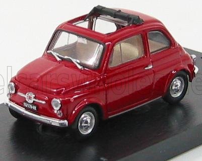 FIAT | 500F TETTO APERTO - OPEN 1965 | ROSSO MEDIO