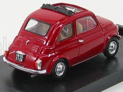 FIAT | 500F TETTO APERTO - OPEN 1965 | ROSSO MEDIO
