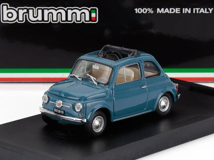 FIAT | 500F TETTO APERTO - OPEN 1965 | BLUE MEDIO