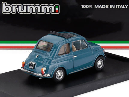 FIAT | 500F TETTO APERTO - OPEN 1965 | BLUE MEDIO