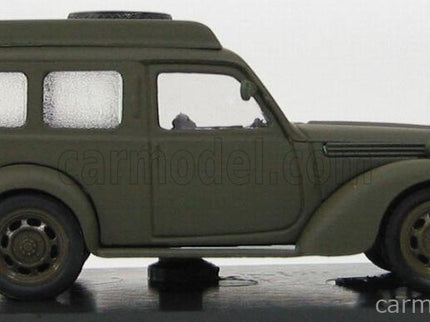 Fiat 1100 Furgone Carabinieri Radiomobile 1950 1:43 Brumm vojenská zelená