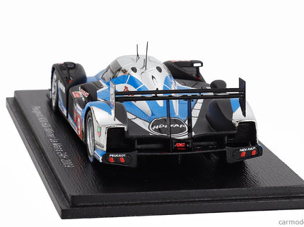Peugeot 908 Hdi Fap 5.5L Turbo V12 Team Peugeot Sport Total N°9 Víťaz 24h Le Mans 2009 David Brabham - Marc Gene - Alexander Wurz 1:43 Spark Model čierna modrá strieborná