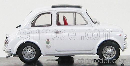 Fiat 500 Abarth 695SS 1965 1:43 Brumm biela